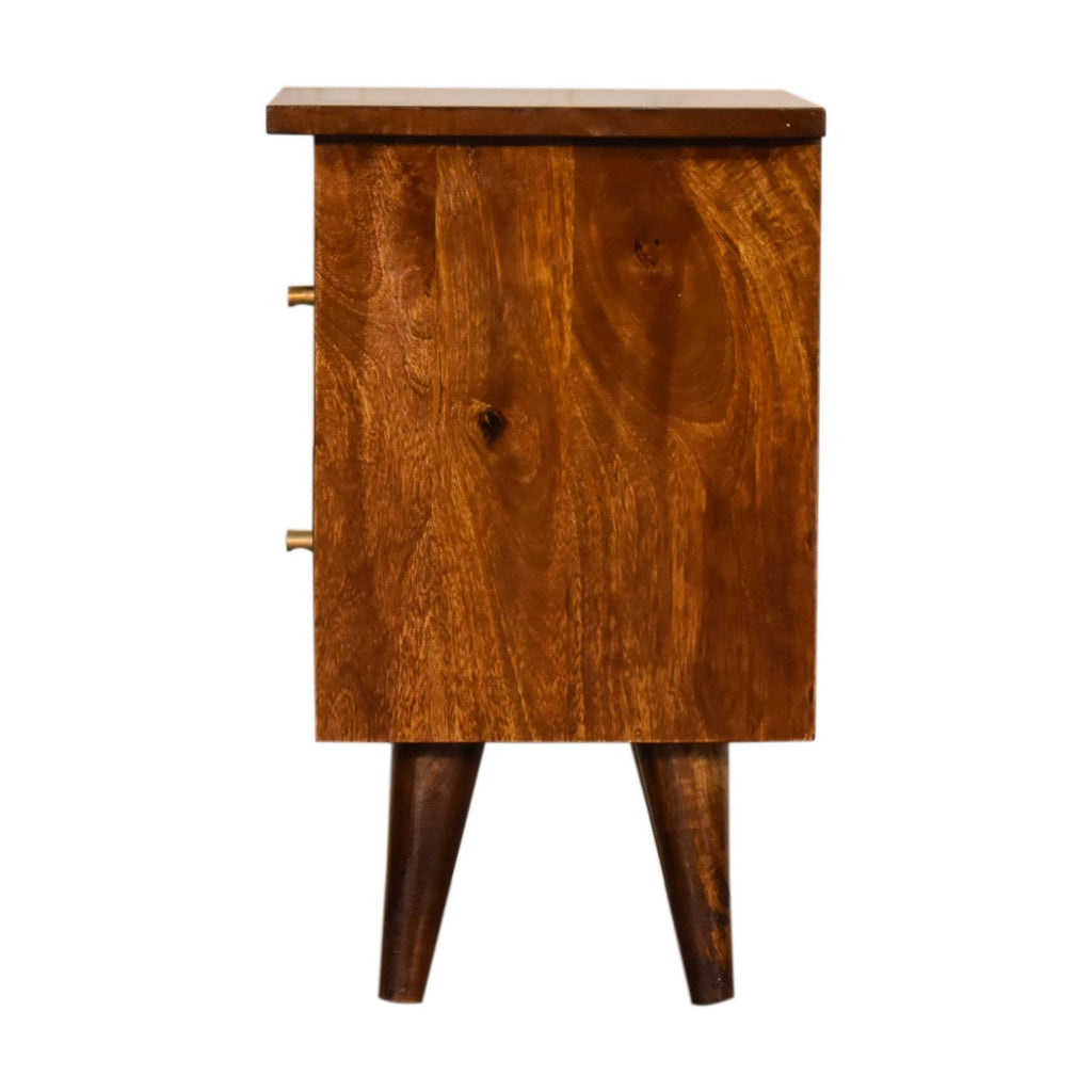 Chestnut nightstand