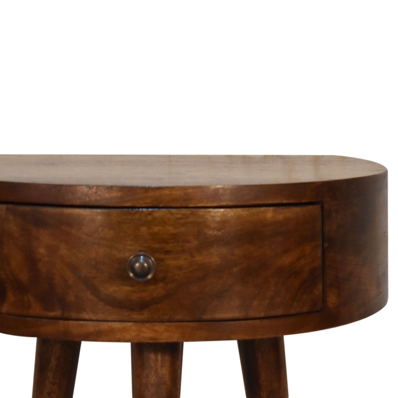 Chestnut Semi Circle nightstand