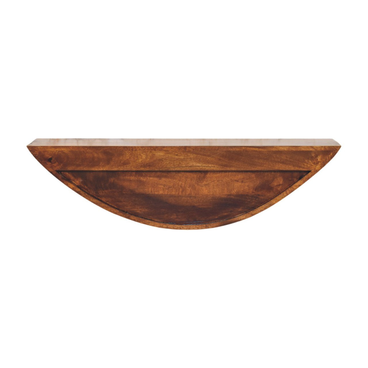 Crescent Floating Wall Shelf
