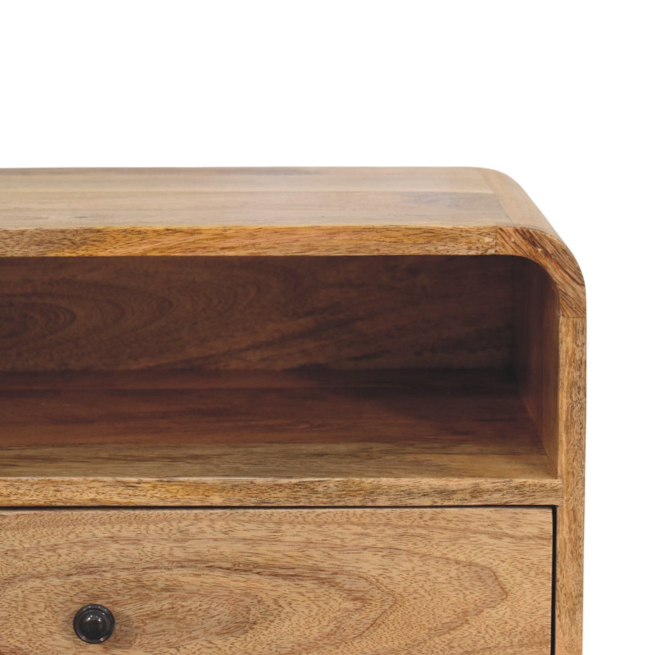 Avora Wall-Mounted Oak-ish Nightstand