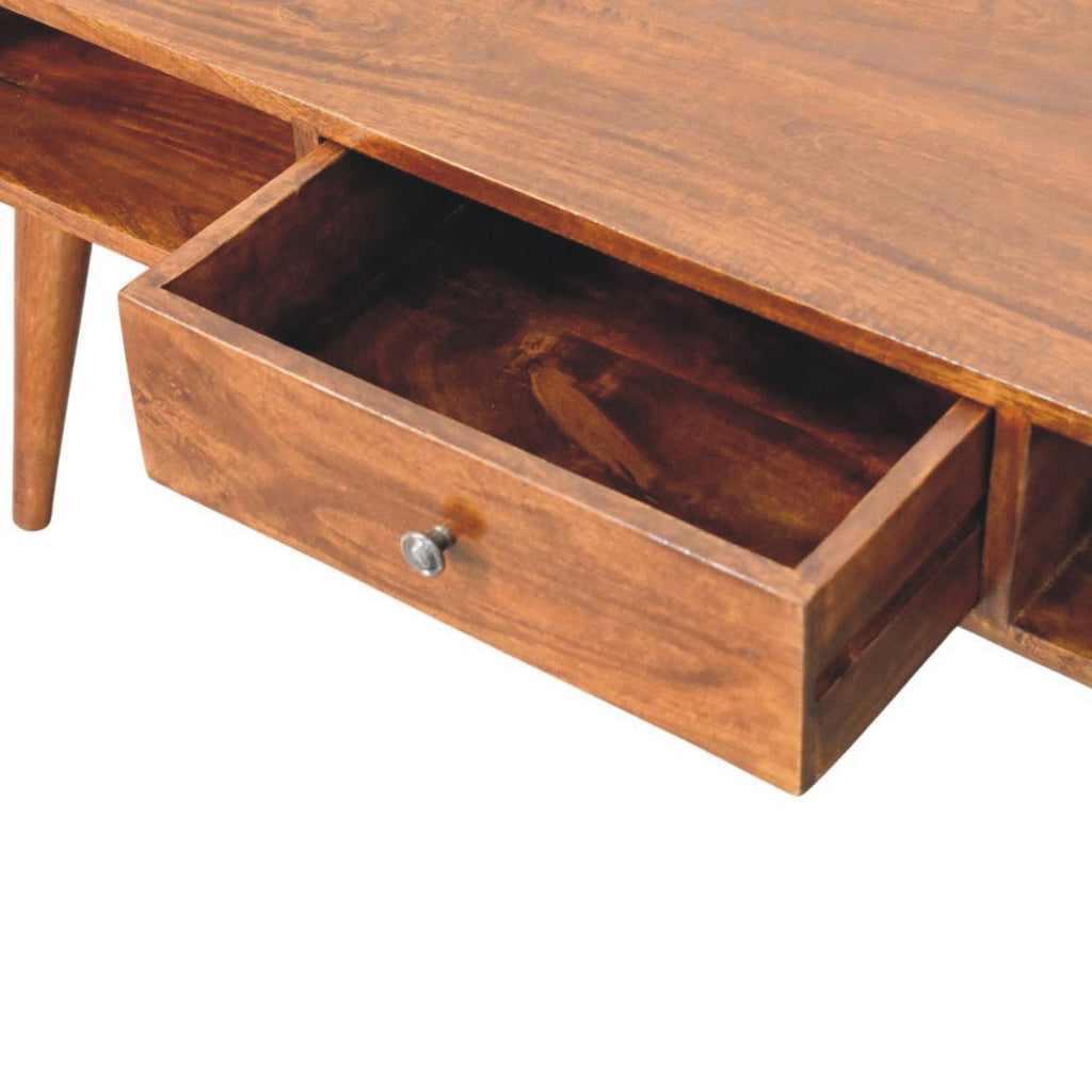 Avora 2 Drawer Chestnut Coffee Table