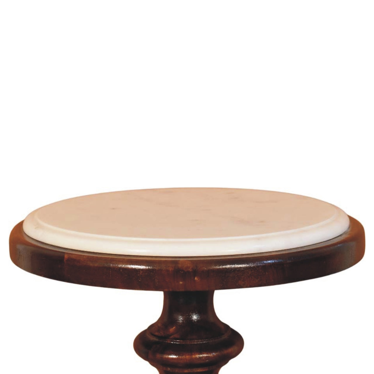 Bellmont Marble-Top Side Table
