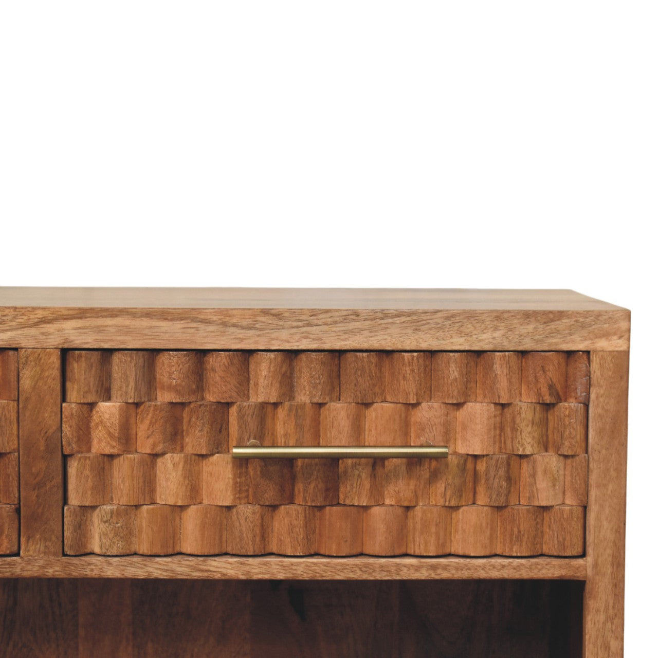 Arno Shoe Storage Unit in Golden Teak