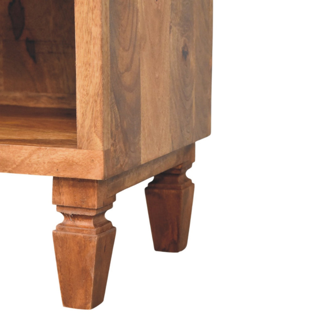 Arno Shoe Storage Unit in Golden Teak