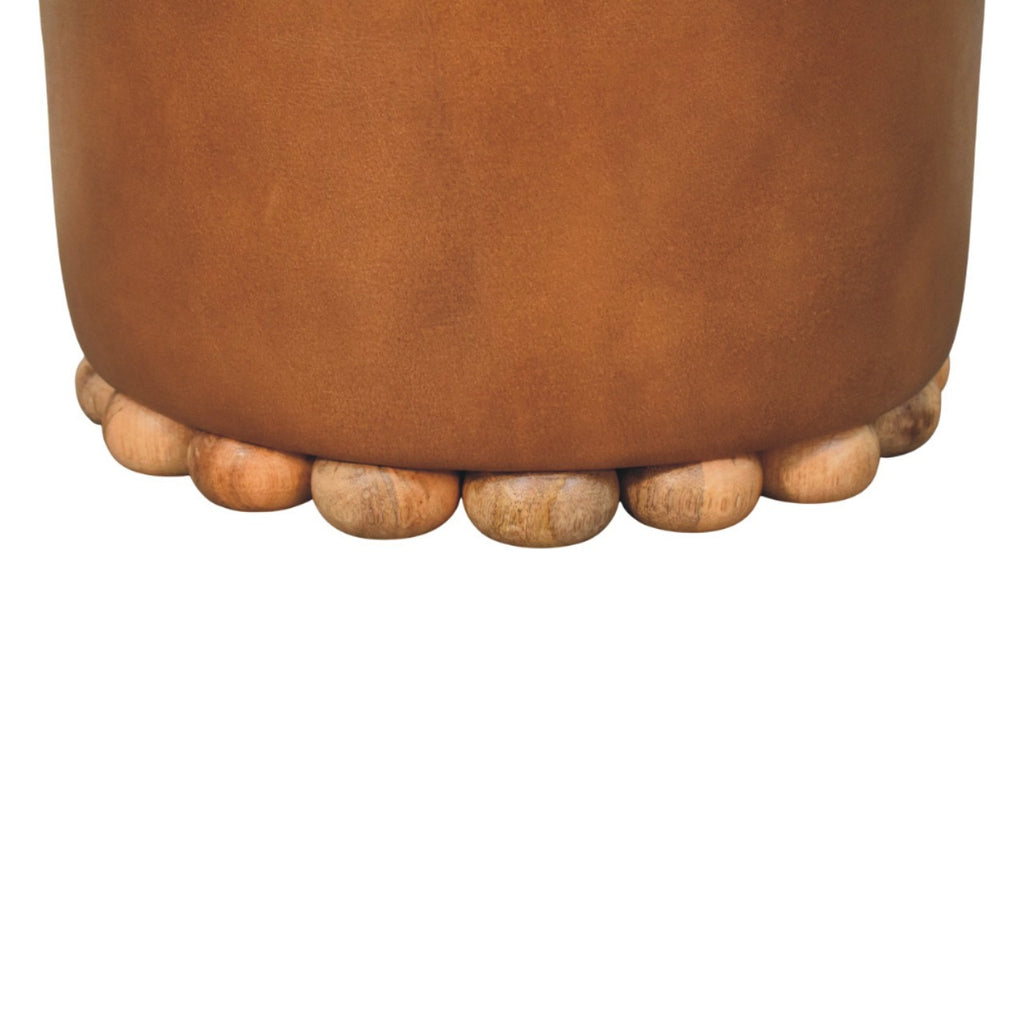 Bola Leather Stool
