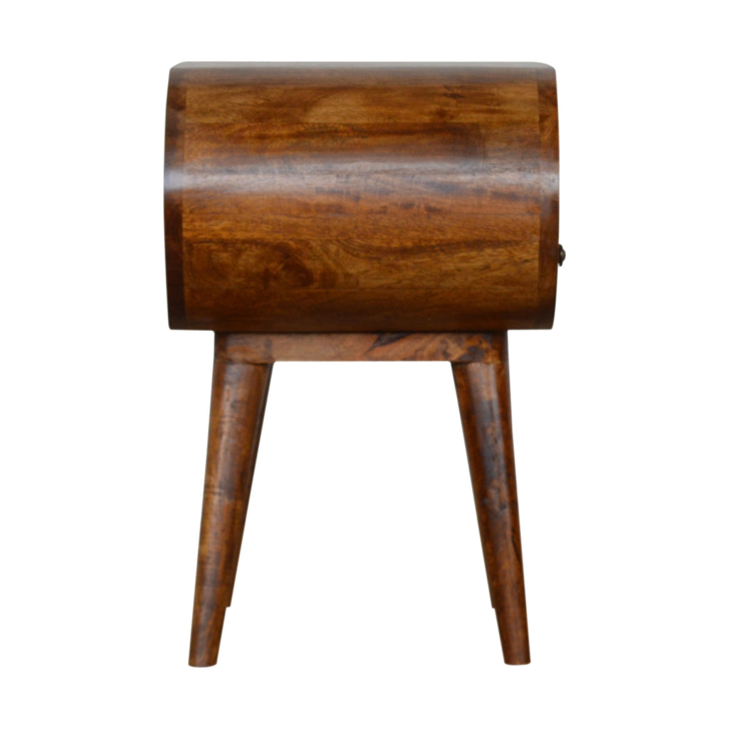 Chestnut 1 Drawer Nightstand